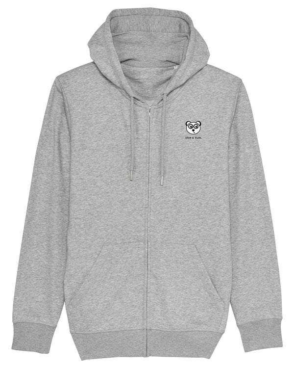 BIO KAPUZENJACKE  "PURE. PANDA. HEAD."