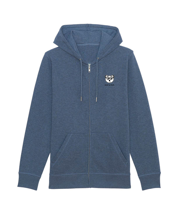 BIO KAPUZENJACKE  "PURE. PANDA. HEAD."