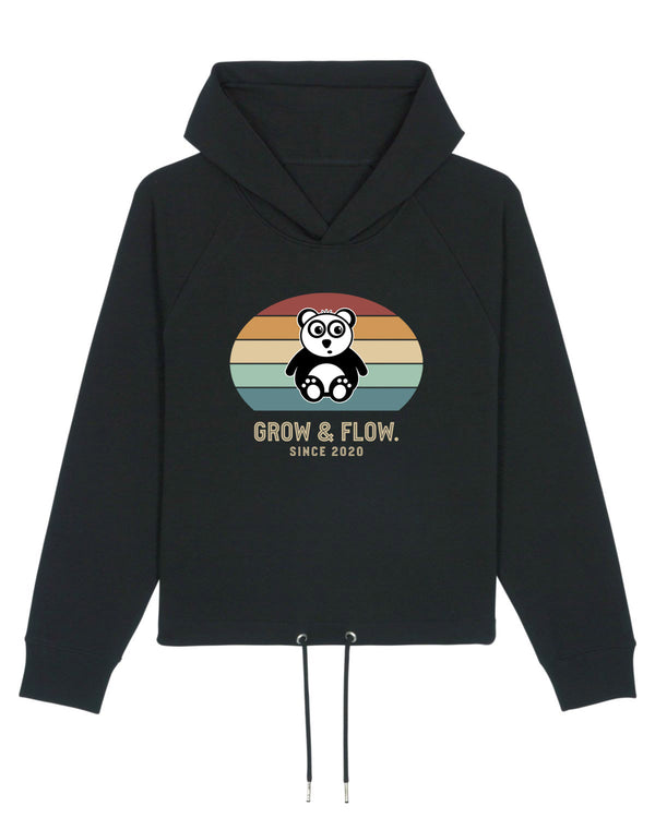 KURZER BIO-LADIES KAPUZENSWEAT "RETRO. 2023."