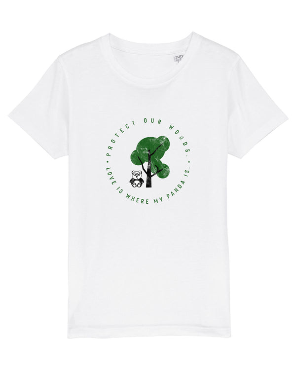 BIO-KIDS T-SHIRT  "GROW & FLOW. GOES WOOD."