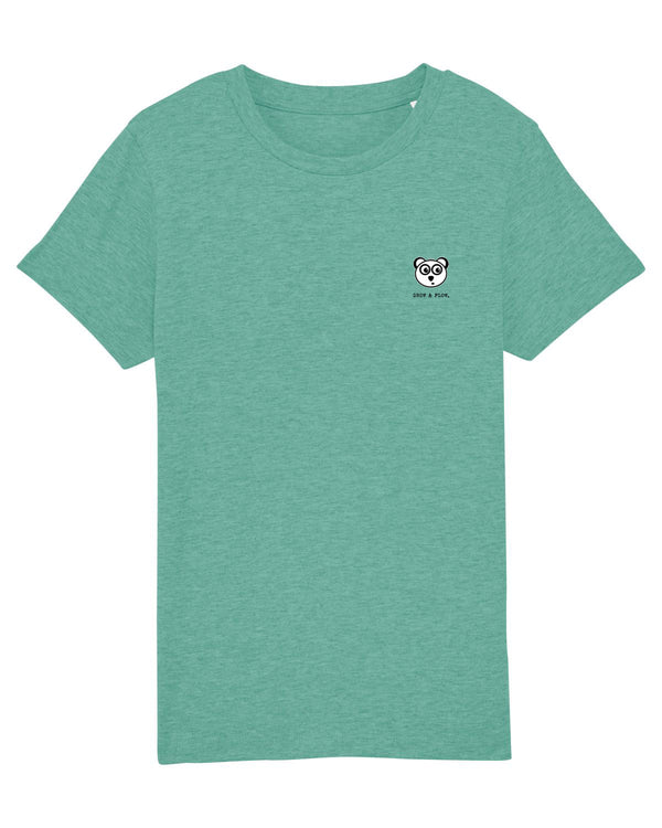 BIO-KIDS T-SHIRT "PURE. PANDA. HEAD."