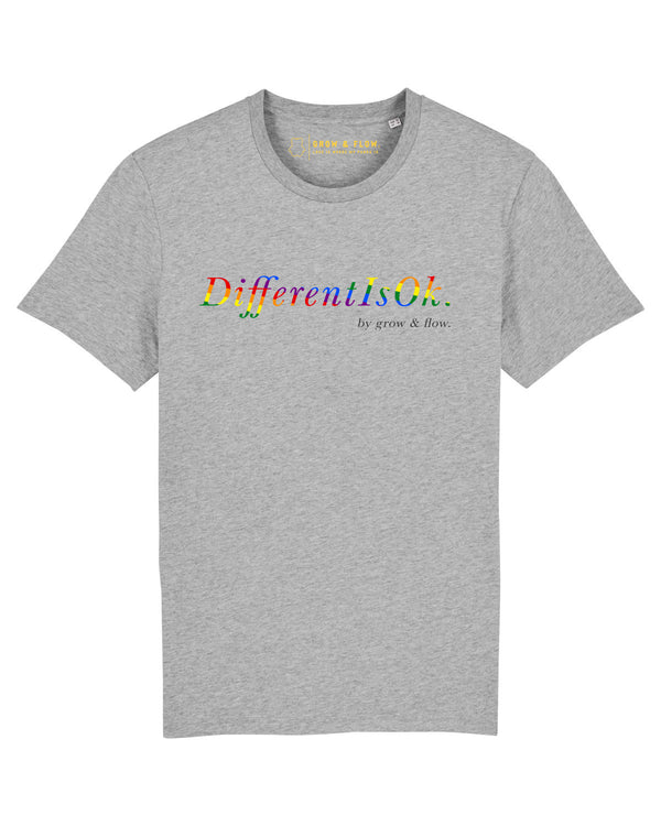 BIO PREMIUM T-SHIRT "DifferentIsOk."