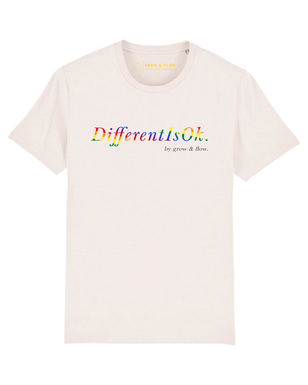 BIO PREMIUM T-SHIRT "DifferentIsOk."