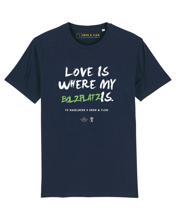 BIO PREMIUM T-SHIRT "FCN. BOLZPLATZ. BRUSH."