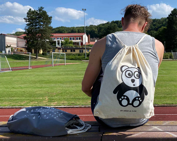 TURNBEUTEL / SPORTBEUTEL "PANDA."