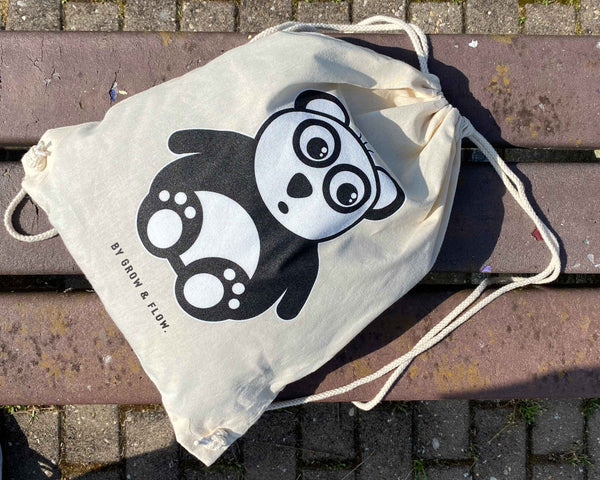 TURNBEUTEL / SPORTBEUTEL "PANDA."
