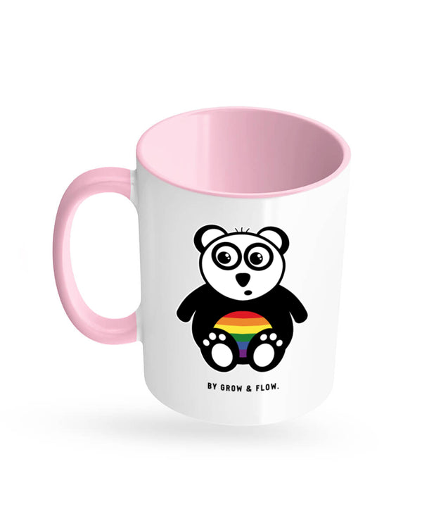KERAMIKTASSE "PRIDE. PANDA. WHITE."