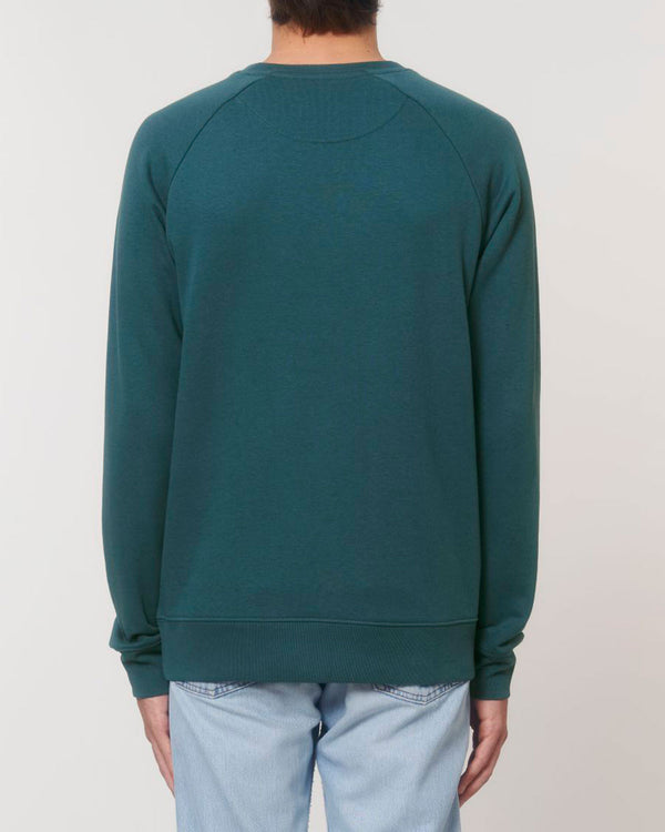 BIO RUNDHALS-SWEATSHIRT "PURE. PANDA. HEAD."