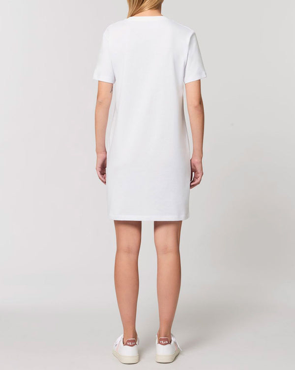 BIO-LADIES T-SHIRT-KLEID "GROW & FLOW. GOES SVERIGE."