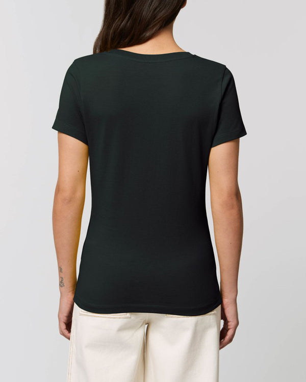 BIO-LADIES T-SHIRT ANLIEGEND "SERVUSLA."