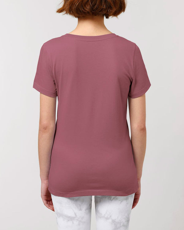 BIO-LADIES T-SHIRT ANLIEGEND "GROW & FLOW. GOES ASIA."