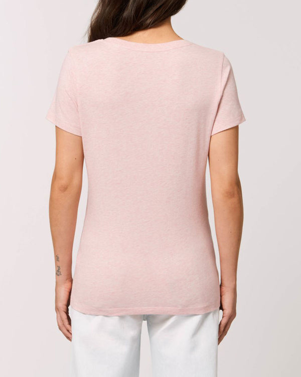 BIO-LADIES T-SHIRT ANLIEGEND  "GROW & FLOW. 2022."