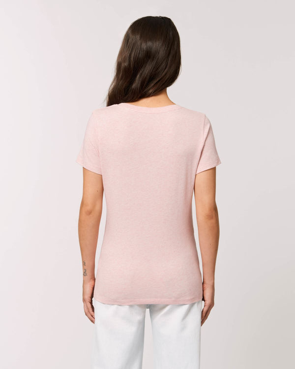 BIO-LADIES T-SHIRT ANLIEGEND "DifferentIsOk."