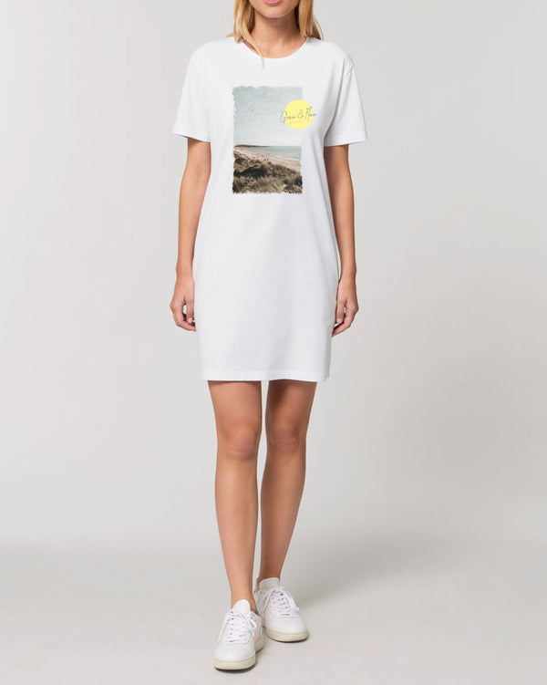 BIO-LADIES T-SHIRT-KLEID "GROW & FLOW. GOES SVERIGE."