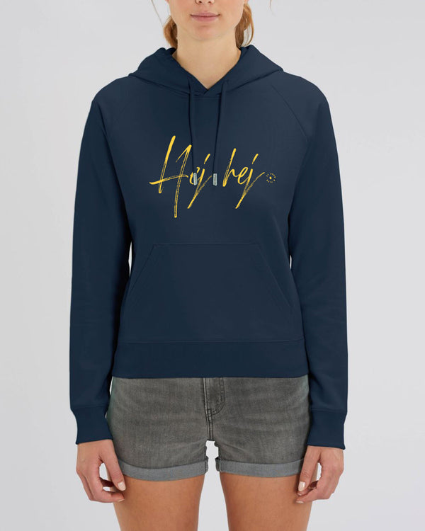 BIO-LADIES HOODIE "HEJ HEJ."