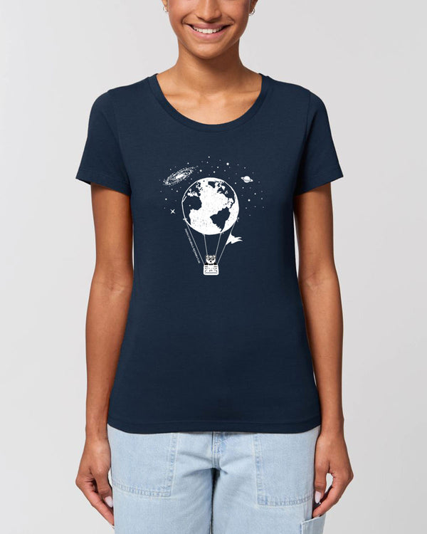 BIO-LADIES T-SHIRT ANLIEGEND "GOES SPHERE."