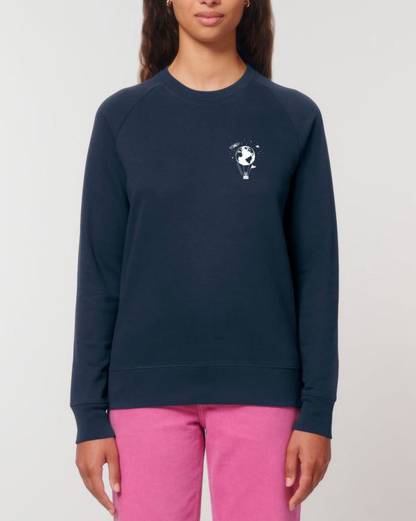 BIO RUNDHALS-SWEATSHIRT "GOES SPHERE."