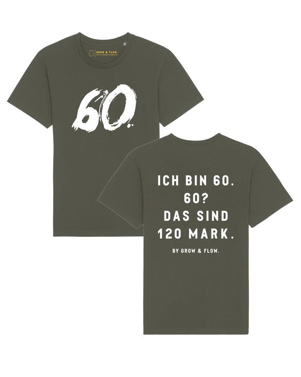 BIO-UNISEX T-SHIRT "GROW & FLOW. GOES 60S."