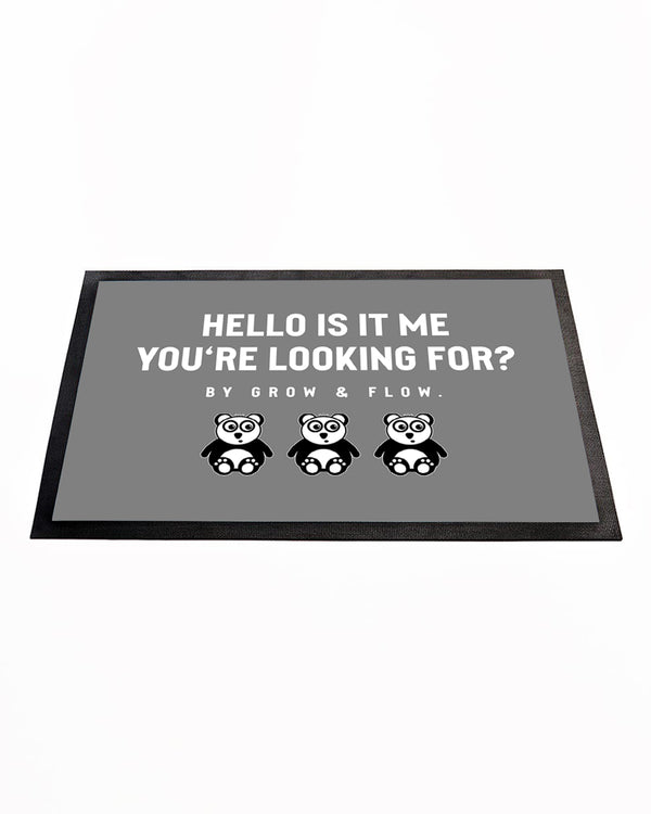 FUßMATTE "PANDA. HELLO."