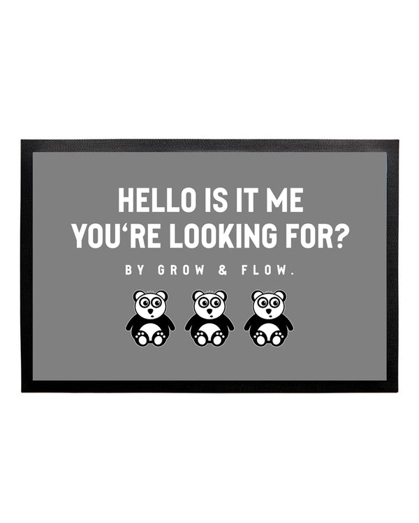 FUßMATTE "PANDA. HELLO."