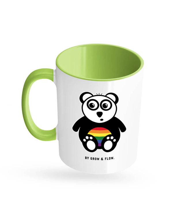 KERAMIKTASSE "PRIDE. PANDA. WHITE."
